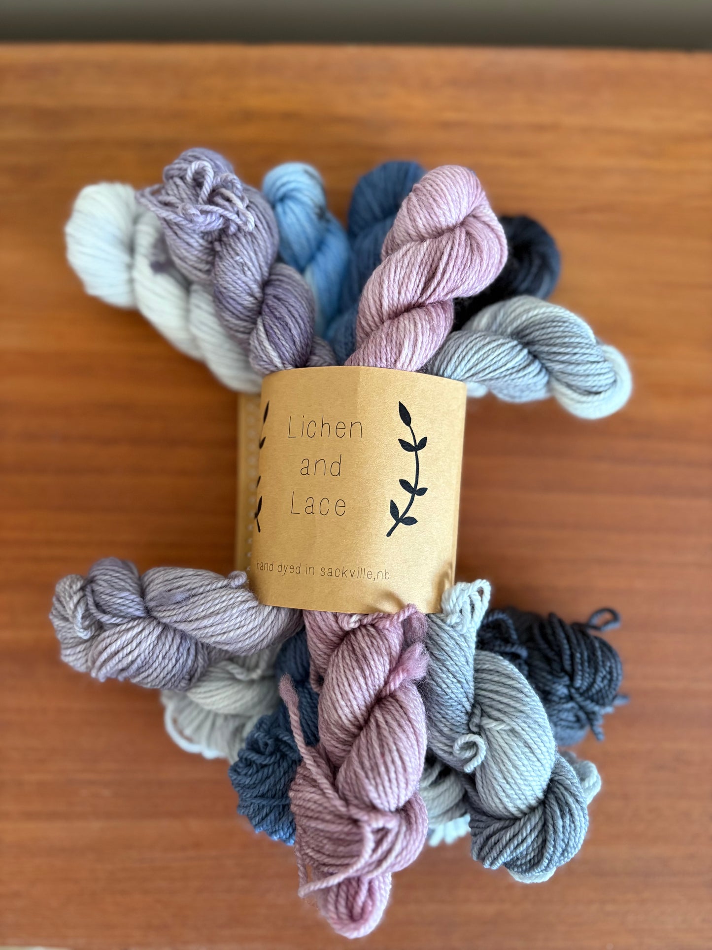 Lichen and Lace Mini Sock Sets