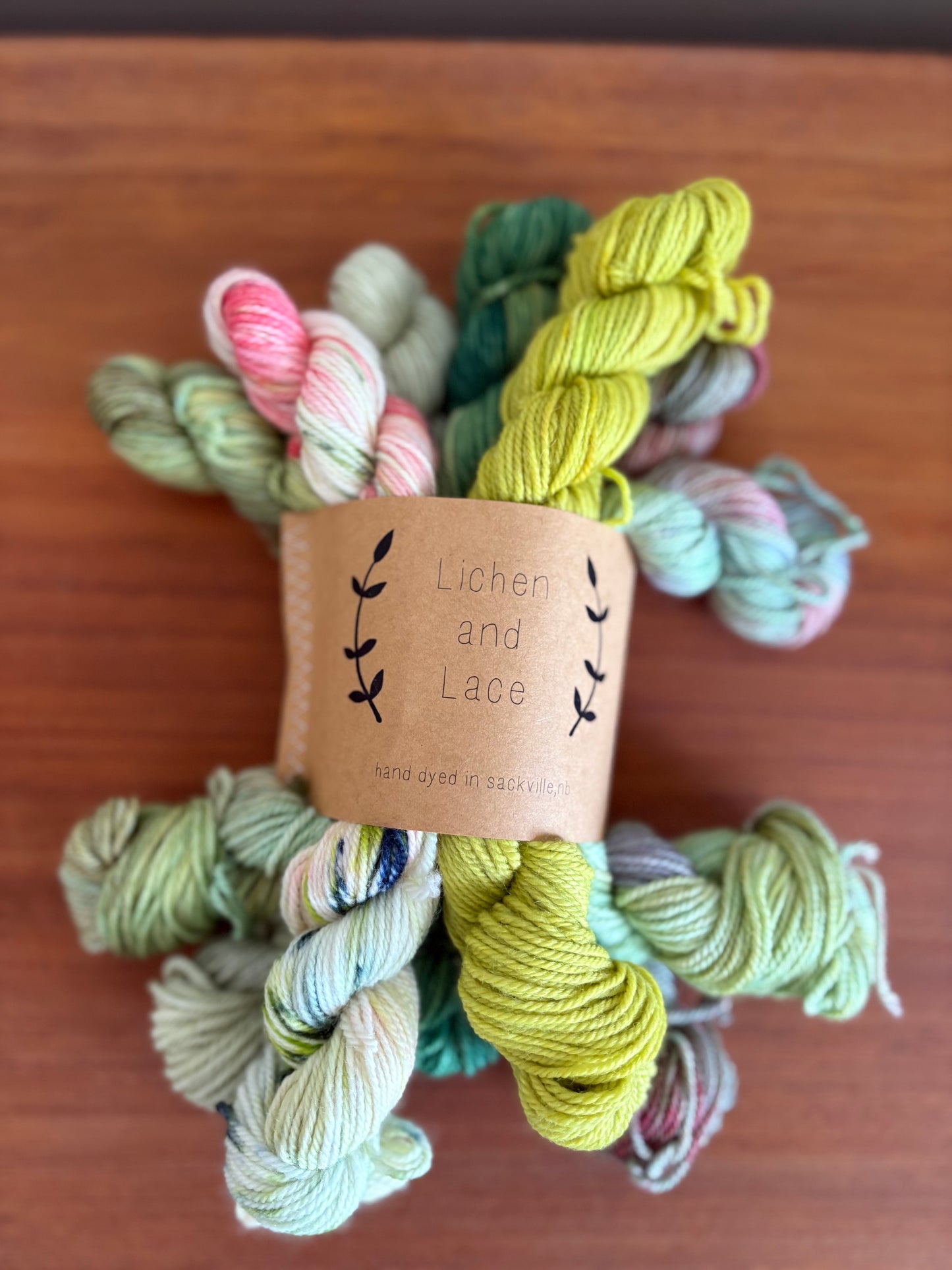 Lichen and Lace Mini Sock Sets