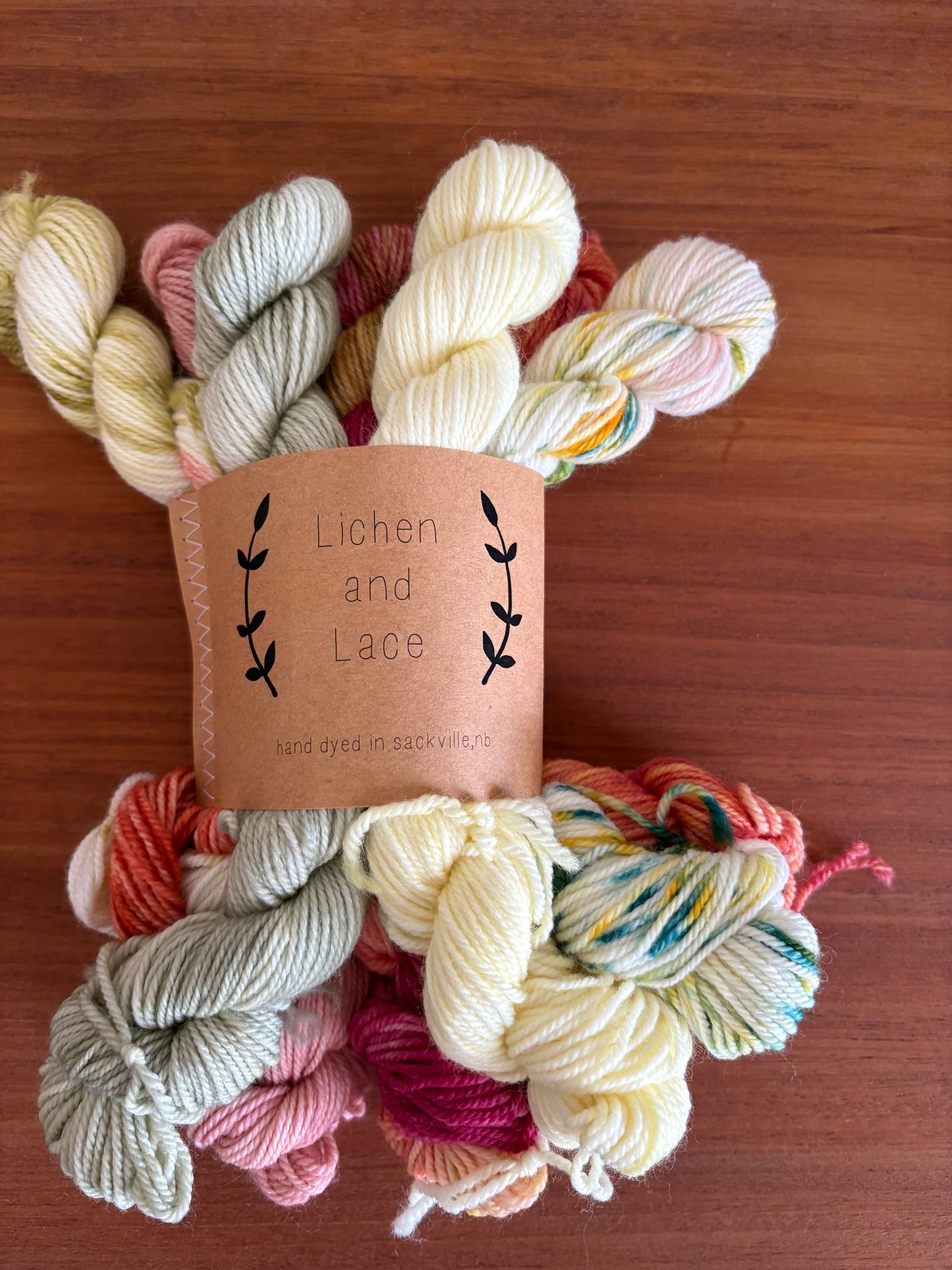 Lichen and Lace Mini Sock Sets