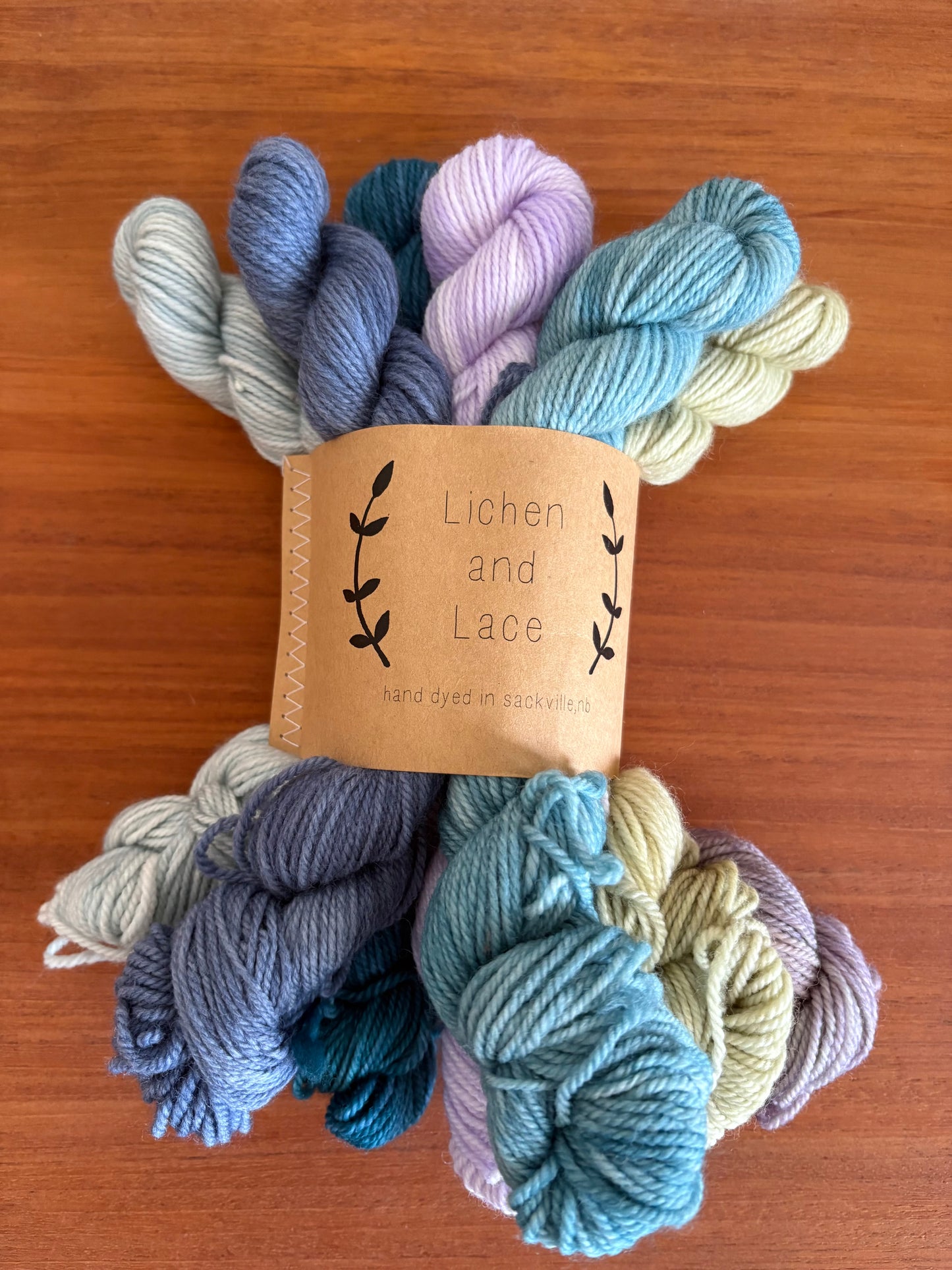 Lichen and Lace Mini Sock Sets