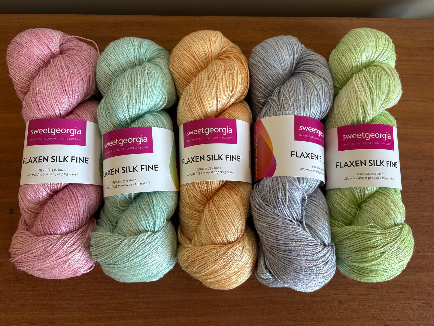 SweetGeorgia Yarn - Flaxen Silk Fine