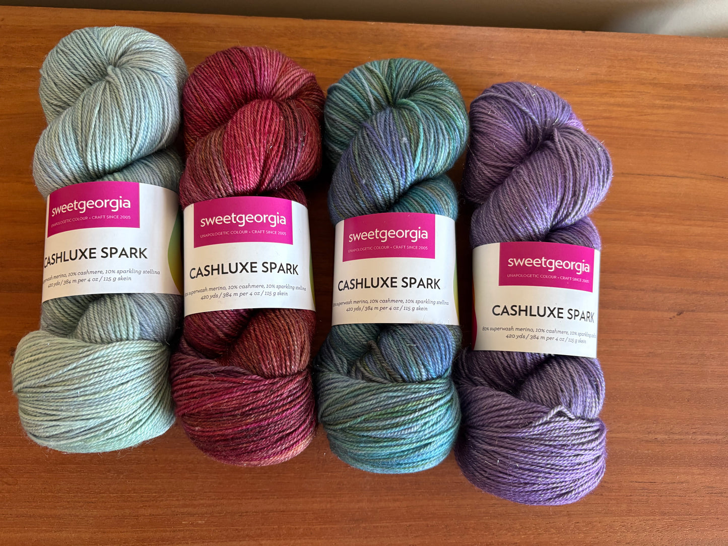 SweetGeorgia Yarns - CashLuxe Spark